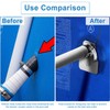 4PCS Swimming Pool Pipe Holders,Pool Hoses for Above Ground Pools,