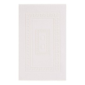 Casatessile Torino, Badezimmerteppich aus Frottee 60x90 cm. - BIANCO - BLANKO