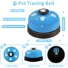 JIMEJV 2 Pack Dog Doorbells, Pet Training Bells for Go