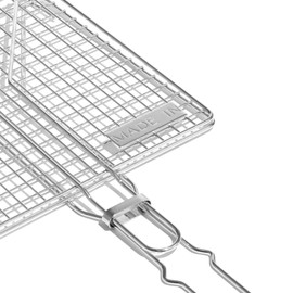 Made In Cookware - Fish Basket - Premium Stainless Steel - Crafted in Italy - High-Heat Safe to 1000°F