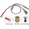 HCFeng BNC DC Video Power Cable BNC and DC Male