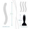 Anti Slip Shower Stickers 24 PCS, Invisible Non-Slip Shower Strips
