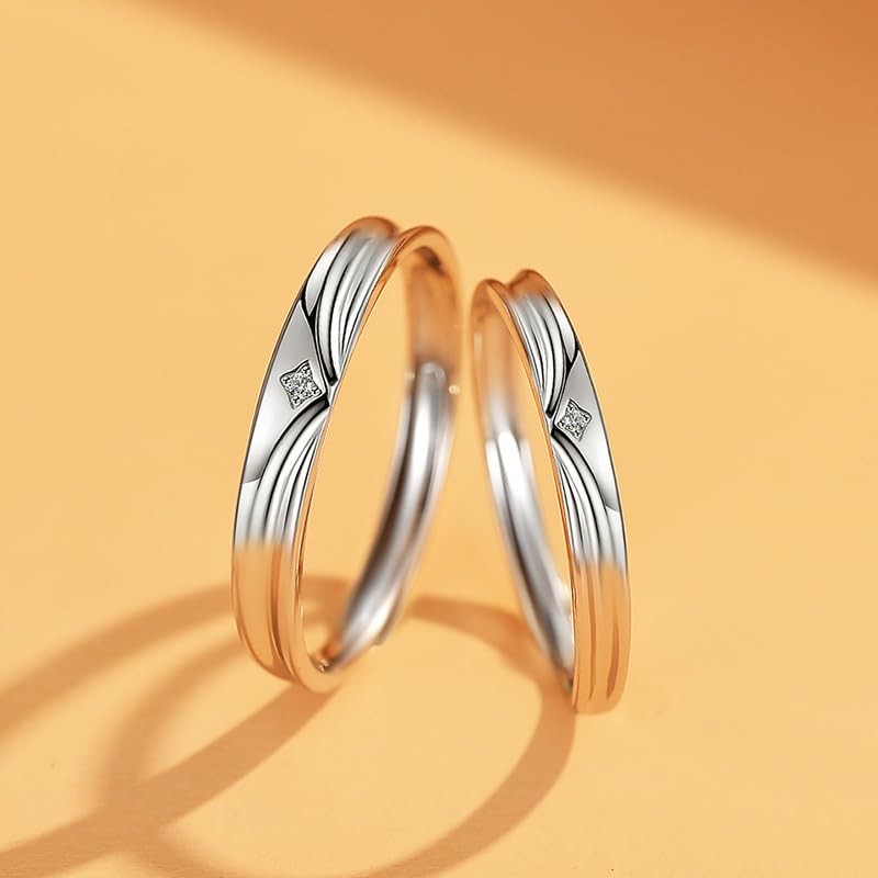 Nicoiro NSPR147 Simple Pairing Set, Pair Look, Couple Matching