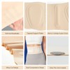Ultra Thin Back Brace for Lower Back Pain Women, Lightweight