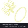 ANSIKE Brass Core Impeller with O-Ring Kit Compatible With Milwaukee