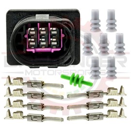 Ballenger Motorsports 6 Way Connector Receptacle (Female) Kit for Many OEM & Wideband O2 Sensor Applications