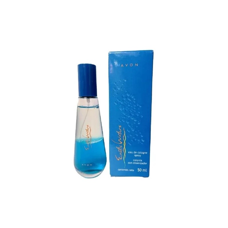 AVON EXOTIC WATERS colonia para dama SET DE 2 PIEZAS