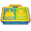 Tupperware Vintage TupperToys Carrying Case & Complete Stencil Art Set