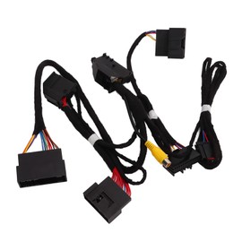 Leftwei 4in to 8in PNP Conversion Harness, Black HC3Z 19A387 B for SYNC 1 to SYNC 3 Upgrade