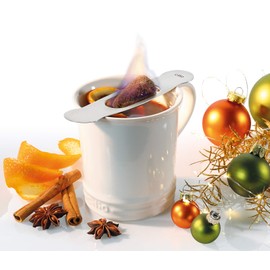 Cilio Mini Feuerzangenpunch Cup + Fire Tongs