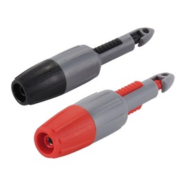 Enwye Heavy Duty Wire Piercing Probes Insulation Piercing Clip Set with 4mm Female Socket for Multimeter Voltmeter Electrical Testing