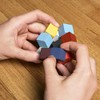 Kikkerland 3D Puzzle Elasti Cube 6 x 4 cm Wood