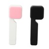 2Pcs Facial Cleansing Brush Effective Soft Black White Square Face