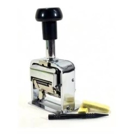 Barrilito Foliador Automático Barrilito De 8 Dígitos Metal F80