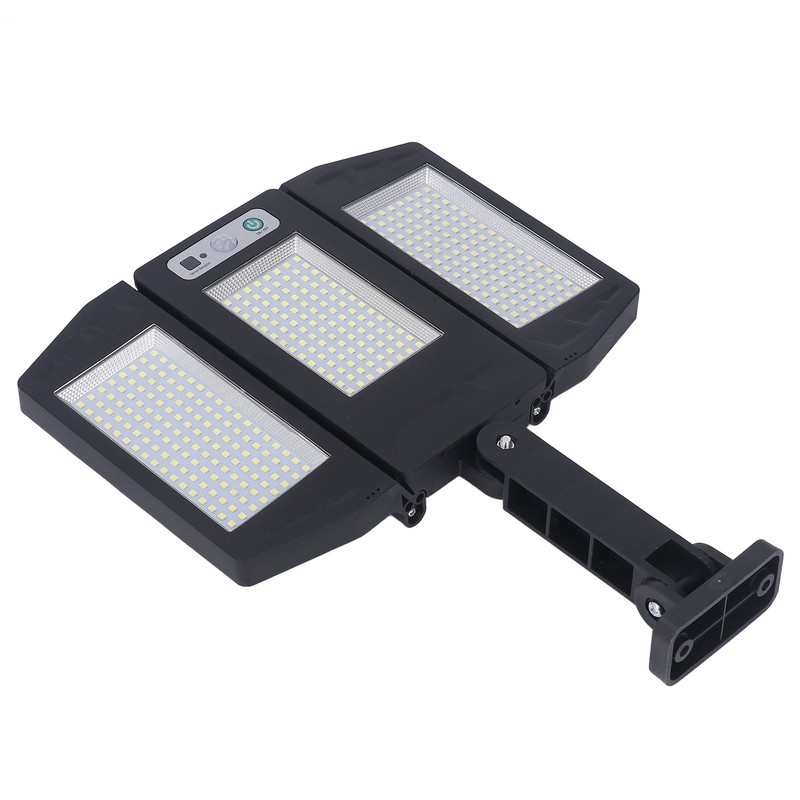 Solar Light Remote Control IP64 Waterproof Wide Coverage White Lighting