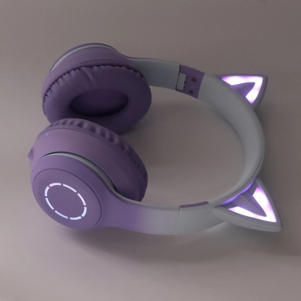 Unbranded Wireless On-Ear Headphones Gaming Headphone Music Headset with Mic