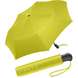 Esprit Easymatic Light Pocket Umbrella Open/Close Automatic FJ 2022, apfelgrün, Automatic pocket umbrella