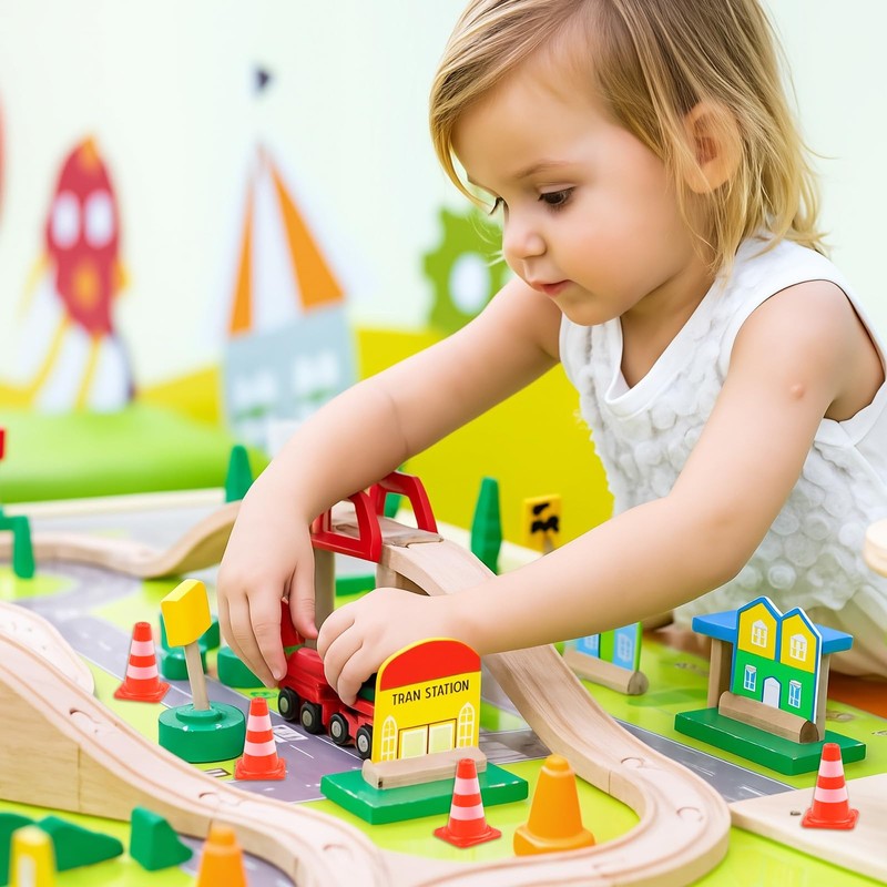 ECNHIVE 30PCS Mini Traffic Cones, 0.94x0.43 Plastic Miniature Road Safety