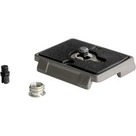 Manfrotto 200PL, quick release plate with 1/4 inch screw, compatible with DSLR, compact system camera, mirrored, multicolored