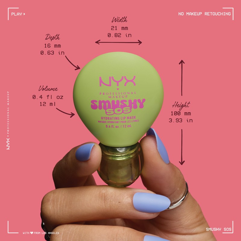 NYX Professional Makeup SOS HYDRATING LIP MASK PEACH