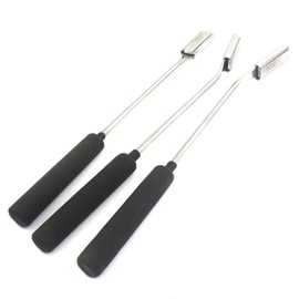 PRECISE CANADA: Set of 3 Equine Dental Float Rasps Down Up Straight Veterinary Instruments