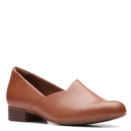 Clarks Women's Juliet Palm Loafer, Caramel, 7.5