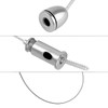 Suspension Cables Kit, Zliger 8 PCS Lamp Holder Suspension Cables