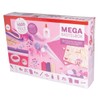 Rayher 69184000 Mega-Bastelset, 1000 Teile, weiß/pink/lila Töne, Bastelset Kinder, Kreativset,