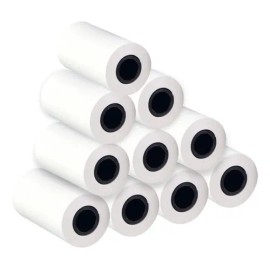 Pack de 20 Rollos de Papel Térmico Blanco 57x40mm para Terminal Smart Point