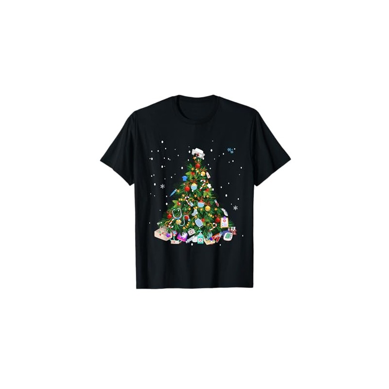 Doctor MD Nurse Tree Xmas Tees Medical Student NHS Christmas