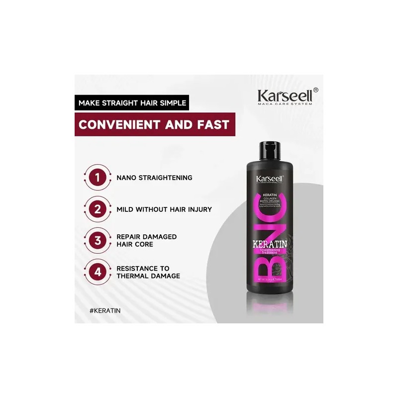 Karseell Colorequilibrio Mascarilla+aceite+shampoo+queratina