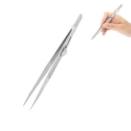 yuyte Diseño De Joyería Antideslizante, Pinzas De Acero Inoxidable Ajustables con Cerradura(01)