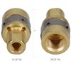STARTECHWELD 169-716 Mig Gas Diffuser Mig Adapters for Miller M10,