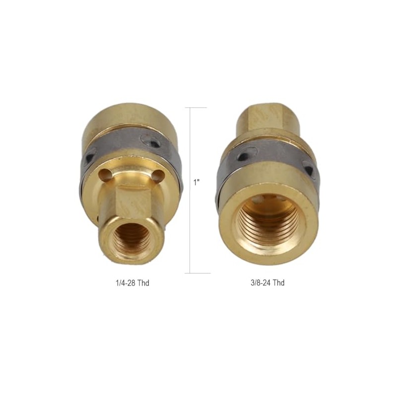 STARTECHWELD 169-716 Mig Gas Diffuser Mig Adapters for Miller M10,