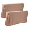 Cabilock 3 Pairs Sofa Armrest Covers Couch Armrest Protectors Elastic