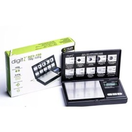 digitz Mini Digital Scale 0.01g Pocket Precision Gram Weight for Jewelry, Coins, Herbs