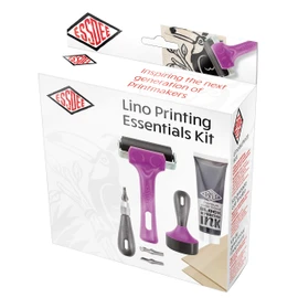 Essdee L3BPEK Lino Printing Essentials Kit, Black, 19 x 18 x 4 cm