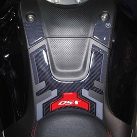 Motorcycle Tank Pad 3D Tank Protector Compatible with Voge Valico 500DSX 2021 Onwards