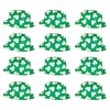 Plastic Shamrock Derby Hats 12 Piece