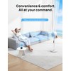 Dreo Fan for Bedroom, 100ft Standing Fan for Home, 120°+105°