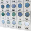 Seal Sheet [Japanese Color Sample] Tracing Seal/Seimei Color Light Blue