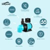 JEREPOND 3450GPH Aquarium Return pump with LCD display controller, DC