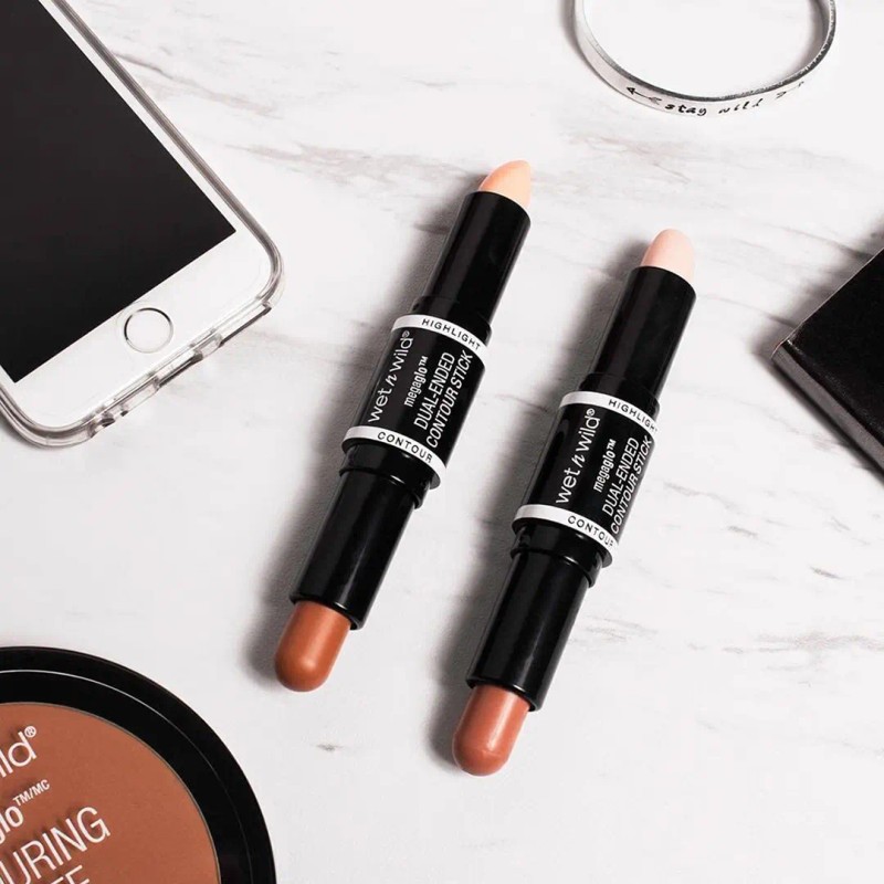 ✨ Wet n Wild MegaGlo Dual-Ended Contour Stick – 2-in-1