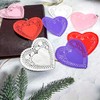 PheiLa Valentines Day Heart Doilies 200 Pack 4 Inch Heart-Shaped