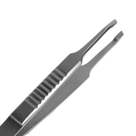Tweezers – Extra Fine Nib – Angled End – Stainless Steel