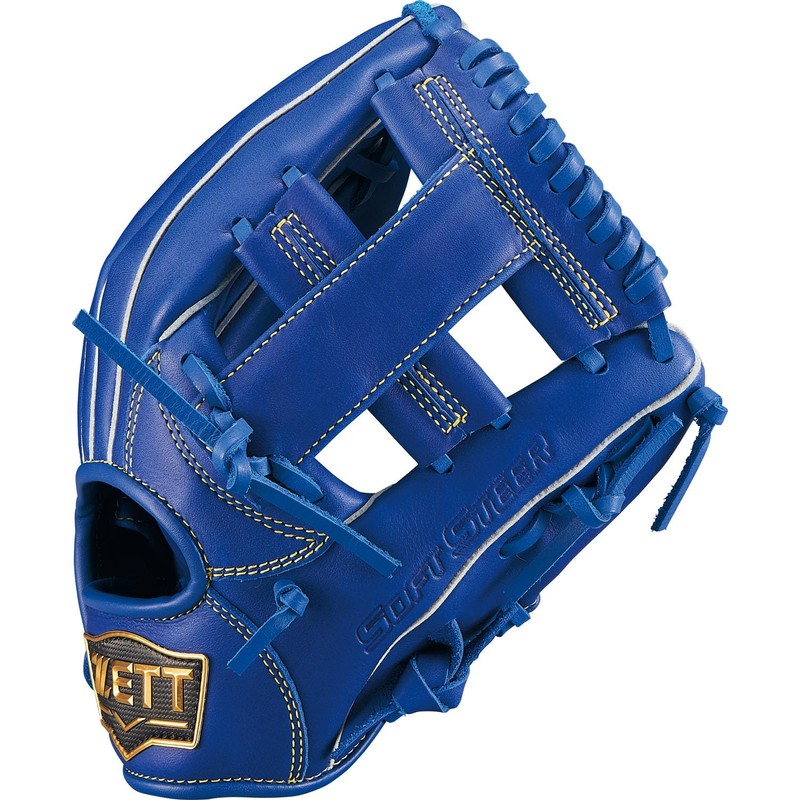 ゼット(ZETT) 少年野球 軟式 グラブ(グローブ) ソフトステア オールラウンド用 左投げ用 ロイヤルブルー(2500) サイズ:S BJGB74520F