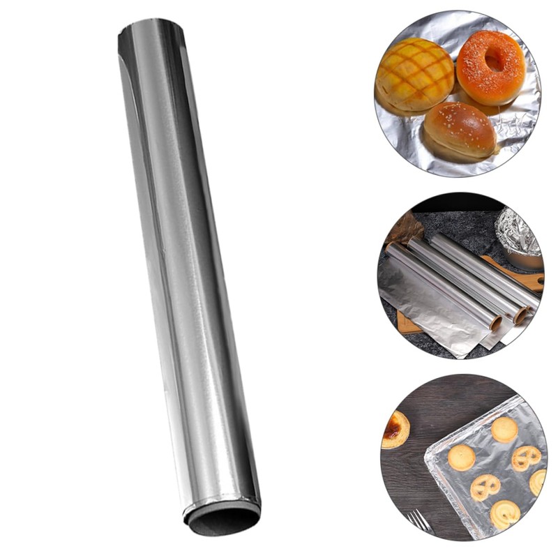 OHPHCALL 4 Rolls 30cm x 5m Aluminum Foil Food Truck