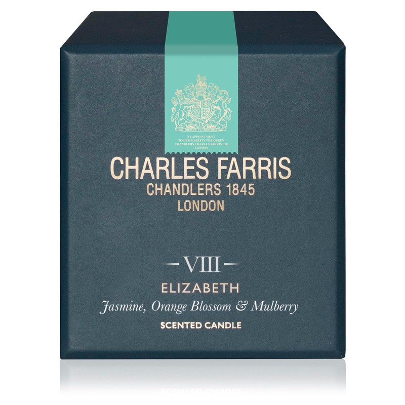 Charles Farris Luxury Scented Candle – 1 Wick, Hand-Poured, Long