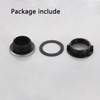 2 Pack Sink Faucet Hole Cover Kitchen Sink Plug Brushed