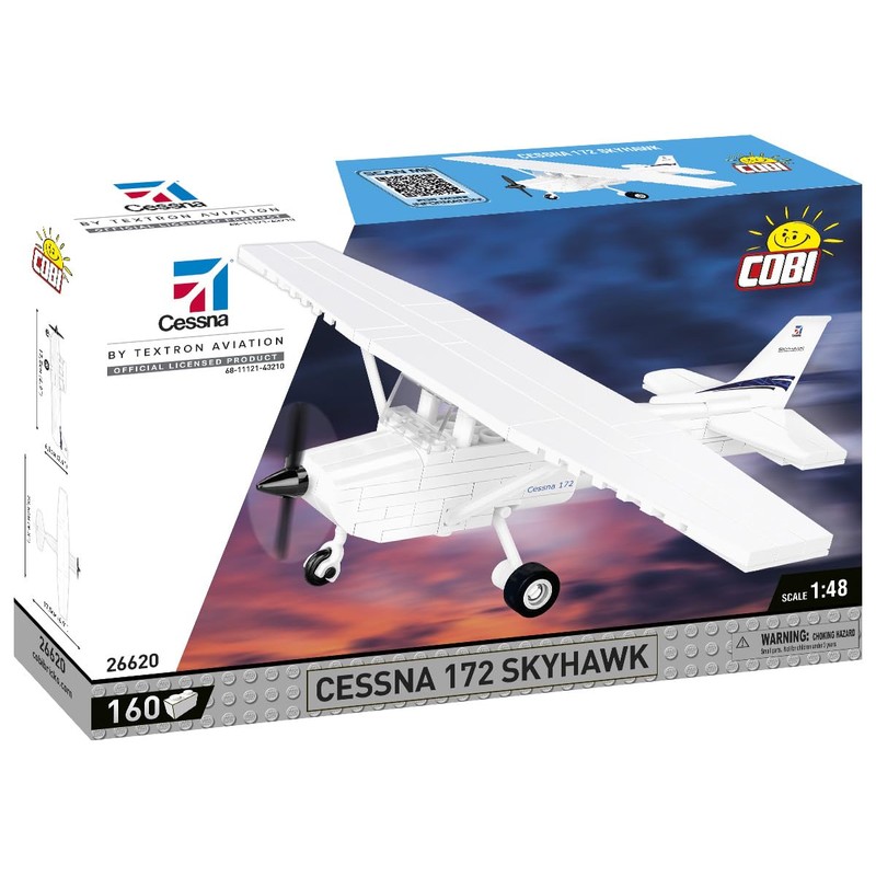 COBI Cessna 172 Skyhawk, White